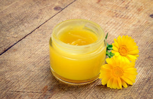 Unguento alla Calendula con cera d'api e burro di Karitè