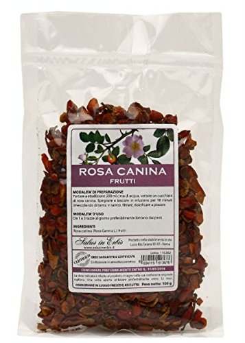 Rosa Canina - Rosa dei Boschi - Rosa Gallica - Frutti - 100 g